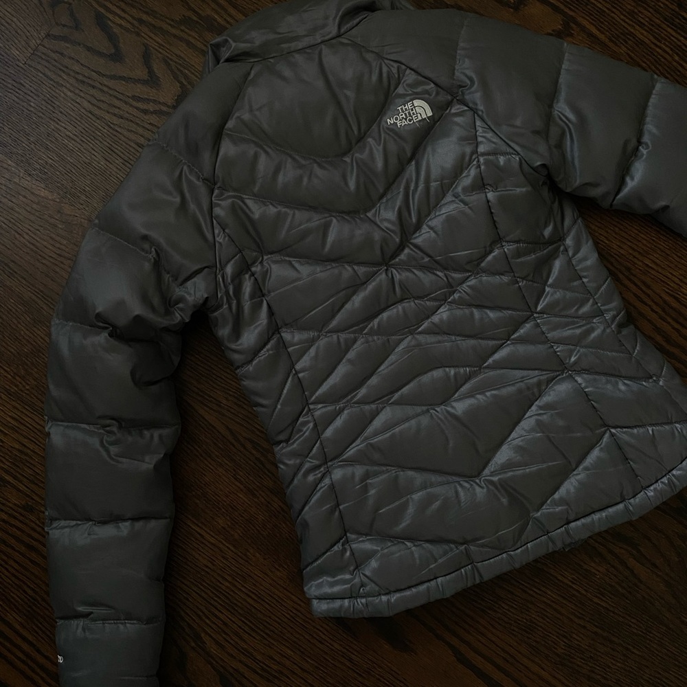 Silver/Grey North Face Jacket